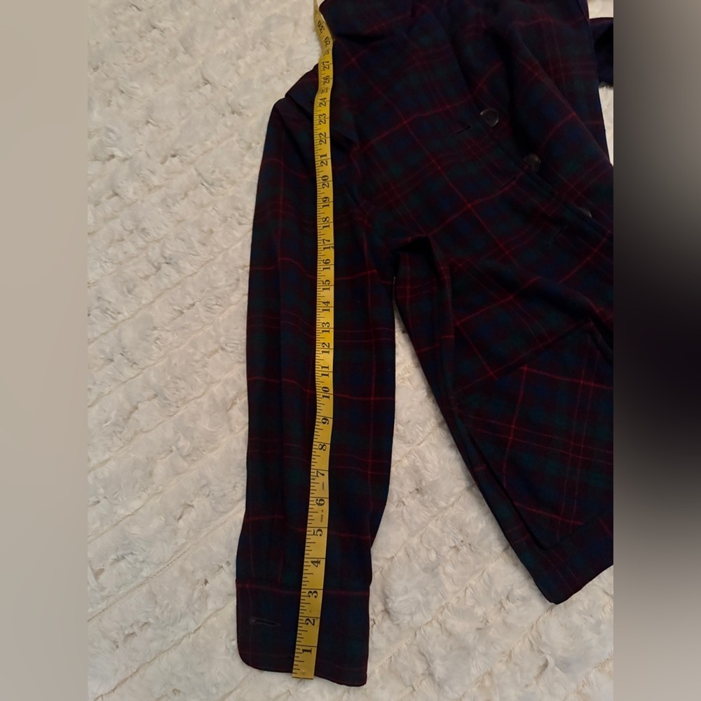 PENDLETON 1940's VINTAGE 50's Classic ORIGINAL 49er Jacket Tartan Plaid Wool M/L - Picture 15 of 16